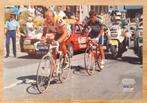 Poster Fignon & Delgado (Ronde van Frankrijk 1989), Verzamelen, Zo goed als nieuw, Poster, Plaatje of Sticker, Verzenden