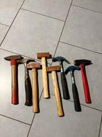 Set hamers met 3 koperhamers, Ophalen, Zo goed als nieuw