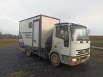 Iveco 80E180 in 7,49T kas 2 paarden en telescopische kraan, Auto's, Vrachtwagens, Euro 2, Iveco, Elektrisch, Particulier