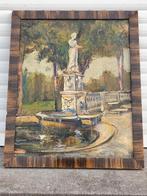 Huile sur panneau signe Alexandre denonne, Enlèvement ou Envoi