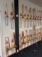 Wij hebben verschillende trombones op voorraad!, Muziek en Instrumenten, Blaasinstrumenten | Trombones, Ophalen, Gebruikt, Tenor