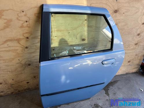 FIAT PUNTO 2 188 blauw links achter deur 2002-2005, Auto-onderdelen, Carrosserie, Deur, Fiat, Gebruikt, Ophalen of Verzenden