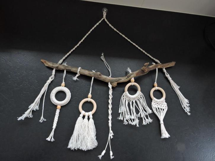 macrame decoratie, Huis en Inrichting, Woonaccessoires | Wanddecoraties, Nieuw, Ophalen of Verzenden