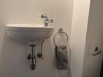 Lavabo Handwasbakje + handdoekhouder + wc rol houder, Ophalen
