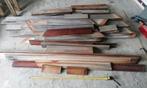 Lot de planches en bois exotiques et poutres, Ophalen, Gebruikt