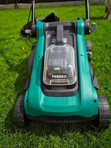 Accu grasmaaier Ferrex 36 cm, Neuf, Ferrex, Tondeuses à gazon sur batterie, Tondeuse rotative