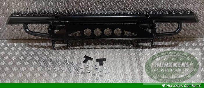 Voorbumper tubular lierbumper zonder airco Land Rover Defend, Autos : Pièces & Accessoires, Carrosserie & Tôlerie, Pare-chocs