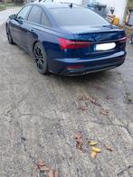Audi a6 55 tfsi e competition, Auto's, Automaat, Adaptieve lichten, Blauw, Leder