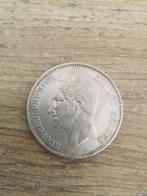 5 Fr Leopold premier 1951, Ophalen of Verzenden, Zilver