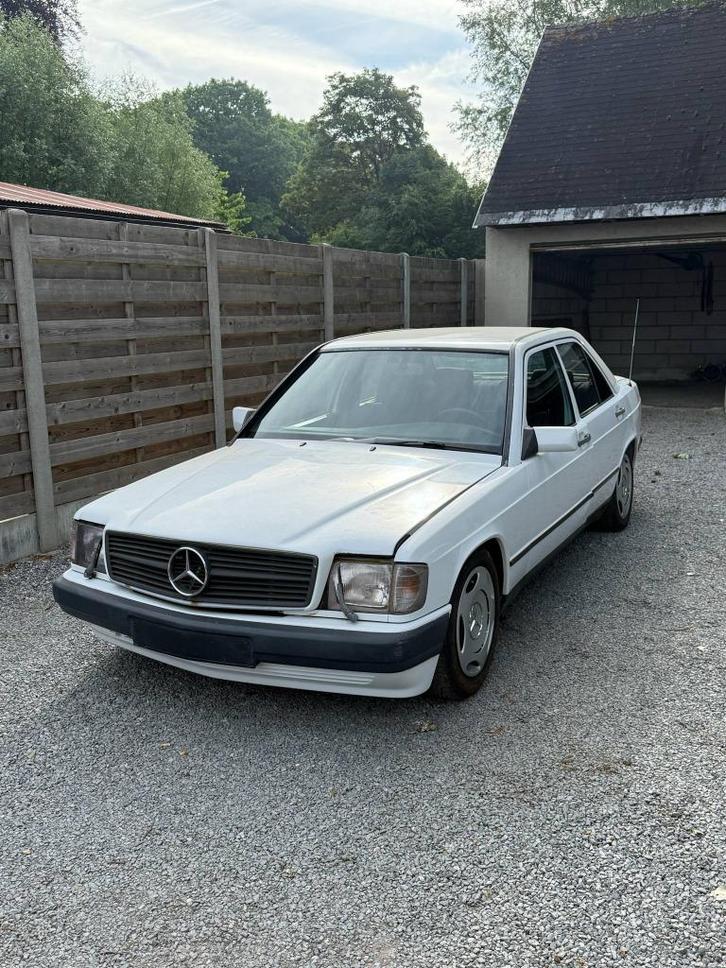 mercedes benz w201/190e projectwagen 2.3 8v benzine, Auto's, Mercedes-Benz, Particulier, 190-Serie, ABS, Airconditioning, Alarm