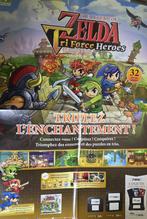 Poster voor Zelda Tri Force Heroes, Games en Spelcomputers, Games | Nintendo 2DS en 3DS, Ophalen of Verzenden, Nieuw