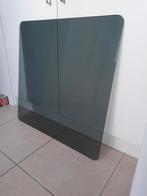 Tafelblad rookglas bruin zwart vintage diverse maten, Maison & Meubles, Pièces pour table, Vintage, Verre, Utilisé, Dessus de la table