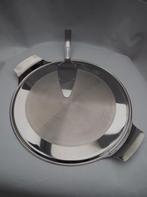 Inox taartschotel met taartschep, Huis en Inrichting, Ophalen