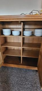 Kasten, Huis en Inrichting, Kasten | Buffetkasten, Ophalen, Antique, Eikenhout, 200 cm of meer