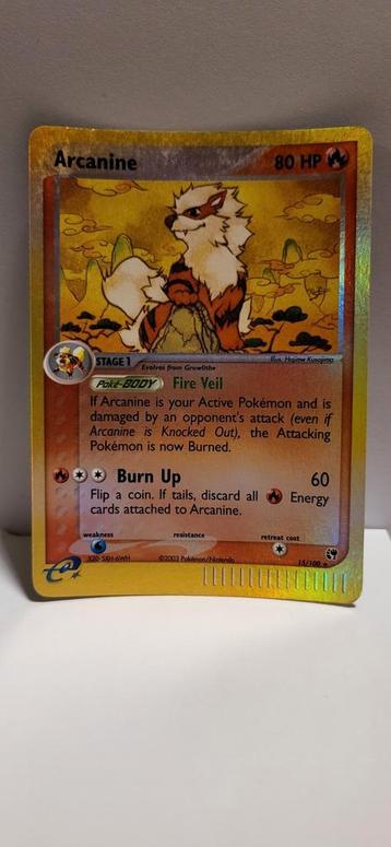 Arcanine (Reverse Holo) - Sandstorm, Enlèvement ou Envoi, Comme neuf