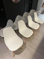Eetkamerstoelen, Huis en Inrichting, Stoelen, Ophalen, Gebruikt, Wit, Scandinavisch