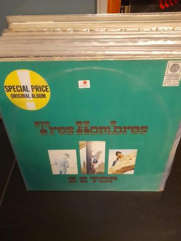 lp - zz top - tres hombres - 1980 press beschikbaar voor biedingen