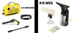 3 x Karcher K2 draagbaar en 5 x Karcher Wv1, Ophalen of Verzenden, Accu