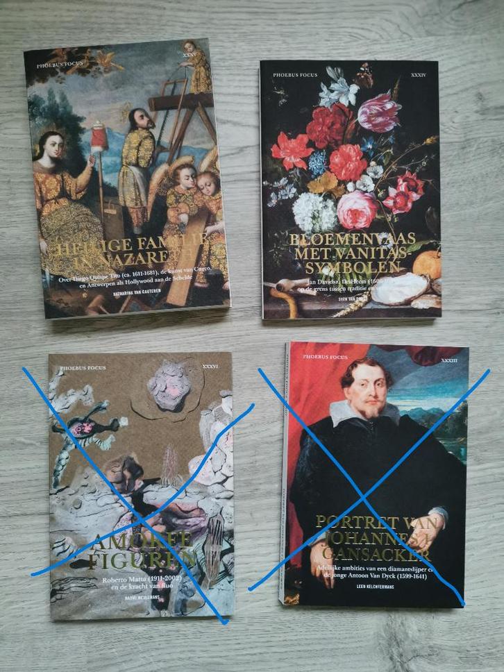 Phoebus Focus - 2 boekjes uit de reeks, Boeken, Kunst en Cultuur | Beeldend, Zo goed als nieuw, Schilder- en Tekenkunst, Ophalen of Verzenden