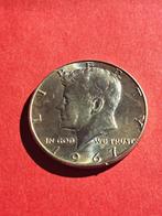 1967 USA half dollar in zilver Kennedy, Zilver, Losse munt, Verzenden, Noord-Amerika