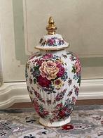 Vase Keralux Boch Freres Fleur de Saxe, Antiek en Kunst, Ophalen of Verzenden