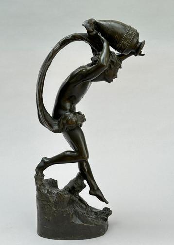 Bronzen beeld "Le Torrent", Enlèvement, Bronze