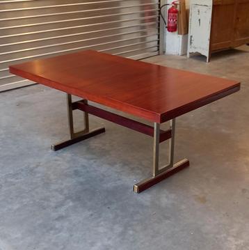 Vintage „Meubelfabriek Aurora” 1960 uitschuifbare eettafel beschikbaar voor biedingen