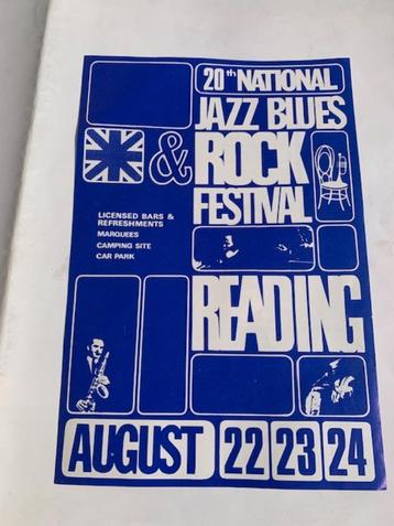 FESTIVAL DE READING ROCK VINTAGE 1980