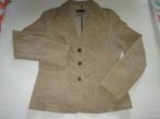 VESTE EN VELOURS, Kleding | Dames, Ophalen, Beige, Zo goed als nieuw, Maat 42/44 (L)