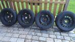 bmw 3 reeks e90, velgen met bridgestone banden, 199€, Ophalen, Gebruikt, 16 inch, Banden en Velgen