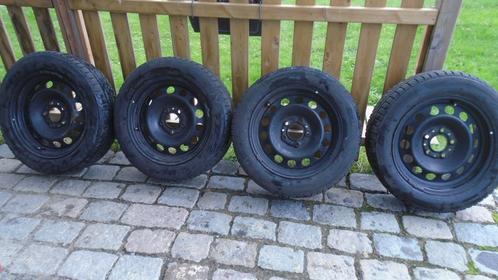 bmw 3 reeks e90, velgen met bridgestone banden, 199€, Auto-onderdelen, Banden en Velgen, Banden en Velgen, All Season, 16 inch