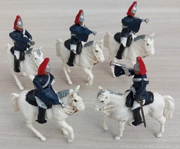 5 W. Britain miniatuurfiguren retro jaren '70 beschikbaar voor biedingen