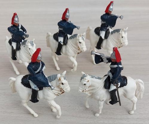 5 W. Britain miniatuurfiguren retro jaren '70, Hobby en Vrije tijd, Modelbouw | Figuren en Diorama's, Zo goed als nieuw, Ophalen