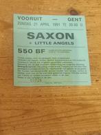 Ticket van Saxon, Tickets en Kaartjes, Concerten | Rock en Metal, Eén persoon, April, Rock of Poprock