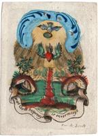 4 devotieprentjes 18de e, Ophalen of Verzenden