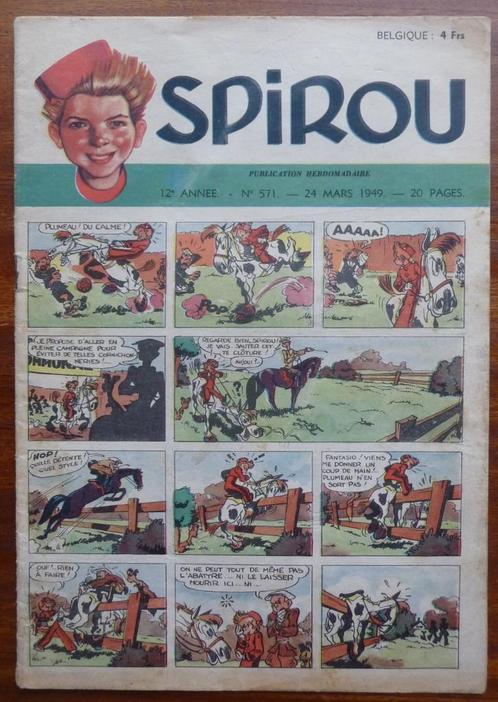 MAGAZINES SPIROU – ANNEE 1949 - 4€/pce, Livres, BD, Utilisé, Plusieurs BD, Envoi