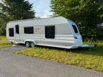 Tabbert Princess 740, Caravans en Kamperen, Caravans, Schokbreker, Rondzit, Tabbert, 7 tot 8 meter