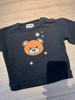 Moschino leuke sweater, zwart met glitter, maat 18-24maand, Kinderen en Baby's, Ophalen of Verzenden, Zo goed als nieuw