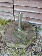 Drie zware parcel voeten voor de horeca voor grote parasols, Tuin en Terras, Parasols, Ophalen, Zo goed als nieuw