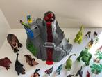 Schleich Dinosaurs 42564 Volcano Expedition + dino-pakket, Ophalen, Zo goed als nieuw, Jongen of Meisje