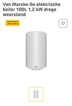 Van Marcke Go elektrische boiler 100L, Doe-het-zelf en Bouw, Chauffageketels en Boilers, Ophalen, Boiler