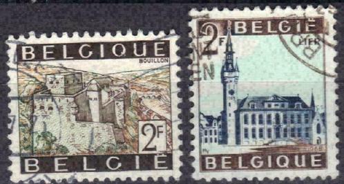 Belgie 1966 - Yvert/OBP 1397-1398 - Bouillon en Lier (ST), Postzegels en Munten, Postzegels | Europa | België, Gestempeld, Gestempeld