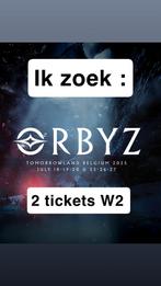 IK ZOEK : 2 tickets voor Weekend 2, Tickets en Kaartjes, Twee personen