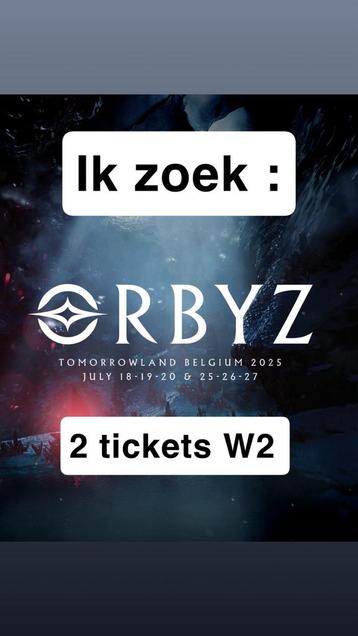 JE RECHERCHE : 2 billets pour le week-end 2, Tickets & Billets, Deux personnes