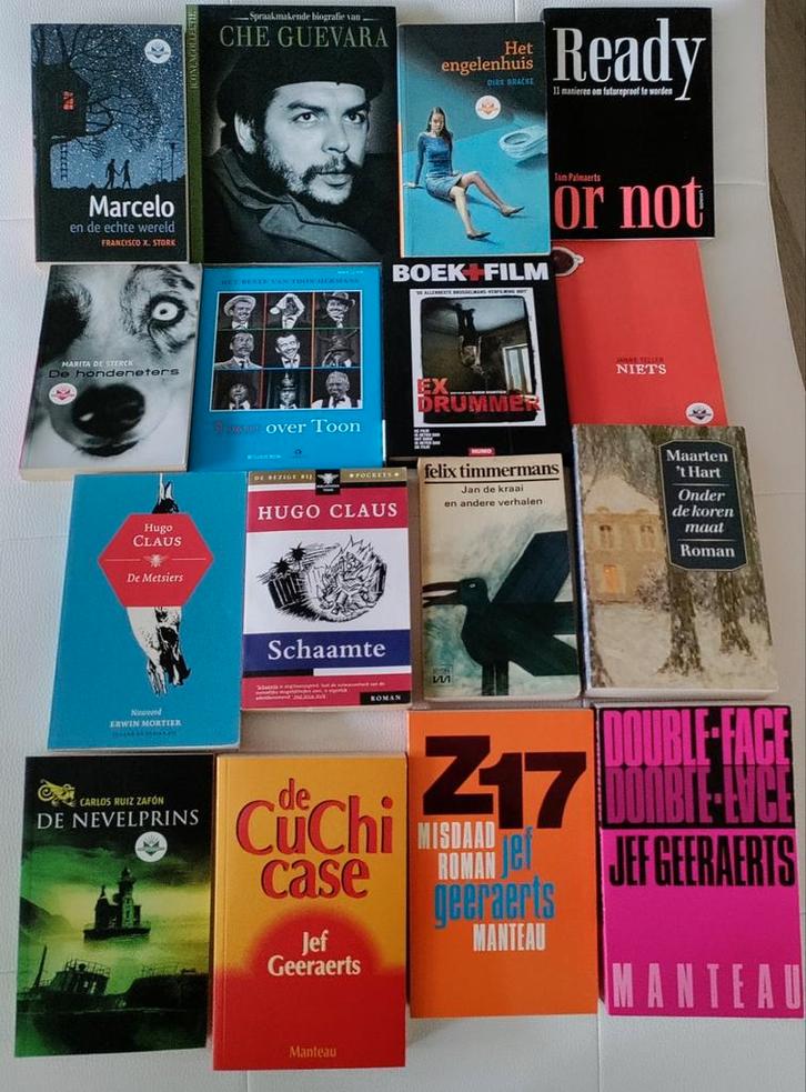 Boekenpakket van 16 boeken, Boeken, Stock en Verzamelingen, Zo goed als nieuw, Ophalen