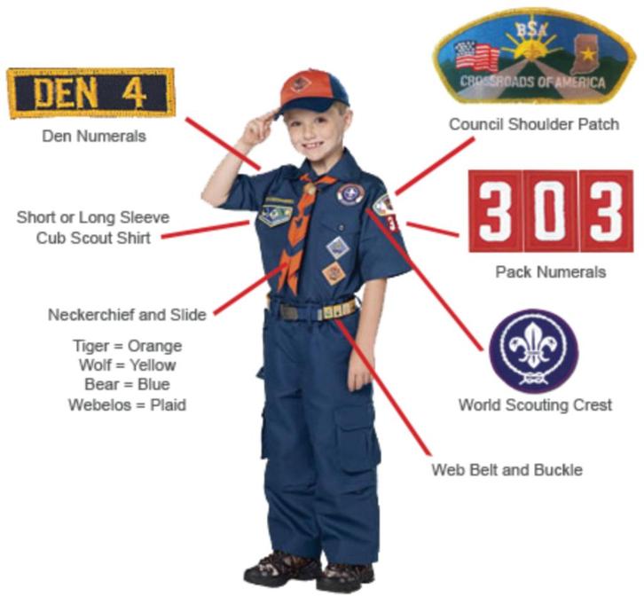 Scouts welpen Boy Scouts of America., Verzamelen, Scouting, Zo goed als nieuw, Ophalen of Verzenden