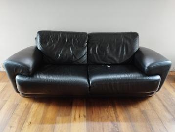 Fauteuil 3 places en cuir beschikbaar voor biedingen