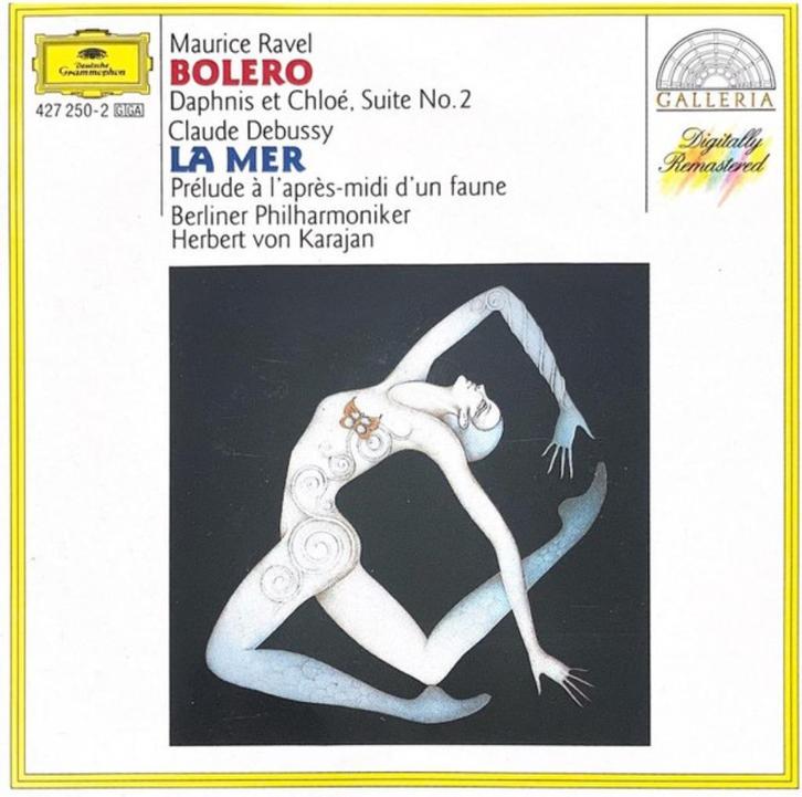 Ravel - Bolero/ Claude Debussy - Herbert von Karajan, Cd's en Dvd's, Cd's | Klassiek, Ophalen of Verzenden