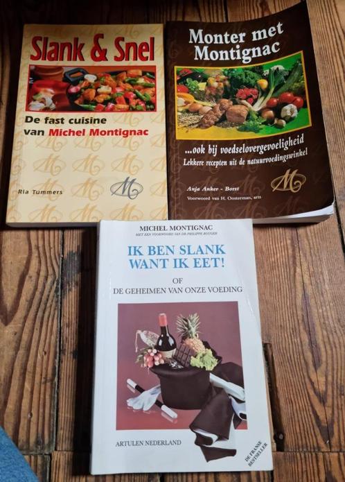 3 boeken Montignac, Livres, Santé, Diététique & Alimentation, Utilisé, Régime et Alimentation, Enlèvement