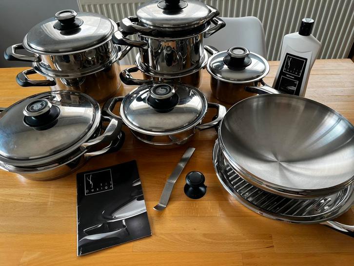 T&T Design kookpotten, Huis en Inrichting, Keuken | Potten en Pannen, Gebruikt, Ophalen